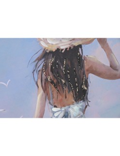Painting Home ESPRIT Mediterranean 70 x 3 x 100 cm (2 Units)
