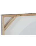 Cuadro Home ESPRIT Beige Natural Círculos Escandinavo 80 x 3 x 80 cm (2 Unidades)