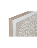 Cuadro Home ESPRIT Blanco Beige Círculos Urbano 82 x 4,5 x 82 cm (2 Unidades)