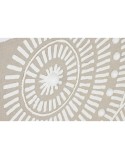 Cuadro Home ESPRIT Blanco Beige Círculos Urbano 82 x 4,5 x 82 cm (2 Unidades)