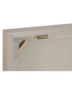 Quadro Home ESPRIT Bianco Beige Cerchi Città 82 x 4,5 x 82 cm (2 Unità)
