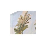 Cadre Home ESPRIT Bleu Vert Plage méditerranéen 80 x 3 x 80 cm (2 Unités)