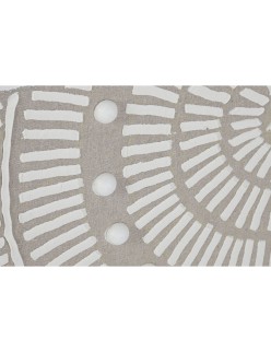 Cuadro Home ESPRIT Blanco Beige Círculos Urbano 122 x 4,5 x 62 cm (2 Unidades)