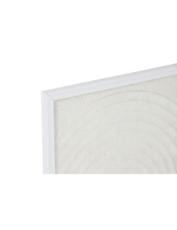 Cuadro Home ESPRIT Blanco Natural Moderno Escandinavo 35 x 2 x 35 cm