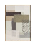Cuadro Home ESPRIT Marrón Beige Abstracto Urbano 50 x 3 x 70 cm (2 Unidades)