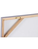 Cuadro Home ESPRIT Blanco Gris Romántico 140 x 3 x 70 cm (2 Unidades)