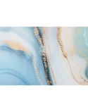 Cuadro Home ESPRIT Azul Dorado Impreso 150 x 0,4 x 100 cm