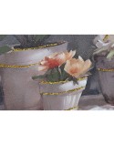 Cadre Home ESPRIT Pot Traditionnel 120 x 3 x 60 cm (2 Unités)