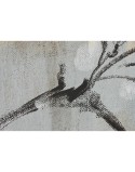 Pintura Home ESPRIT Azul Branco Castanho Oriental 200 x 2,5 x 120 cm