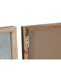 Cadre Home ESPRIT Bleu Blanc Marron Oriental 200 x 2,5 x 120 cm