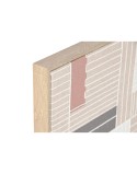 Cuadro Home ESPRIT Marrón Beige A cuadros Urbano 60 x 3 x 80 cm (2 Unidades)