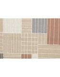 Cuadro Home ESPRIT Marrón Beige A cuadros Urbano 60 x 3 x 80 cm (2 Unidades)