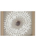 Cuadro Home ESPRIT Blanco Natural Moderno 22 x 2 x 22 cm
