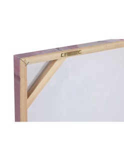 Cuadro Home ESPRIT Moderno Perro 80 x 3 x 80 cm (2 Unidades)