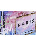 Pintura Home ESPRIT 60 x 2,5 x 90 cm (4 Unidades)