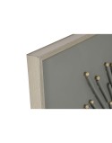 Cuadro Home ESPRIT Blanco Beige Abstracto Moderno 100 x 3,5 x 100 cm (2 Unidades)