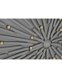 Cuadro Home ESPRIT Blanco Beige Abstracto Moderno 100 x 3,5 x 100 cm (2 Unidades)