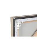 Cuadro Home ESPRIT Blanco Beige Abstracto Moderno 100 x 3,5 x 100 cm (2 Unidades)