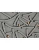 Cuadro Home ESPRIT Blanco Beige Dorado Moderno Urbano 90 x 3,5 x 120 cm (2 Unidades)