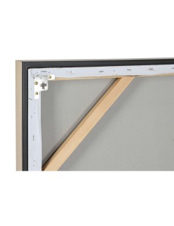 Cuadro Home ESPRIT Blanco Beige Dorado Moderno Urbano 90 x 3,5 x 120 cm (2 Unidades)