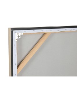 Cuadro Home ESPRIT Verde Beige Dorado Moderno Urbano 90 x 3,5 x 120 cm (2 Unidades)