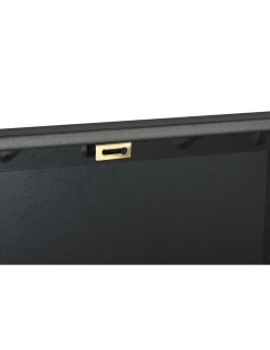 Painting Home ESPRIT Yellow Black Lacquered 50 x 4,5 x 70 cm (2 Units)