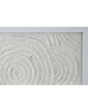 Cuadro Home ESPRIT Blanco Natural Escandinavo 35 x 2 x 35 cm