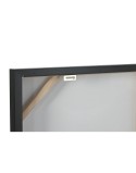 Cuadro Home ESPRIT Negro Dorado Moderno Toro Lacado 100 x 4 x 100 cm (2 Unidades)