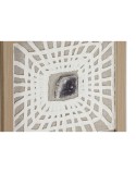 Cuadro Home ESPRIT Blanco Natural Moderno 22 x 2 x 22 cm