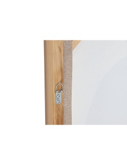 Cuadro Home ESPRIT Blanco Beige Abstracto 103 x 4,3 x 103 cm (2 Unidades)