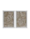 Cuadro Home ESPRIT Blanco Natural Moderno 20 x 2 x 30 cm