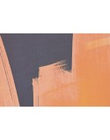 Cuadro Home ESPRIT Azul Naranja Abstracto Urbano 103 x 4,5 x 143 cm (2 Unidades)