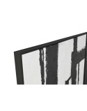 Cuadro Home ESPRIT Blanco Negro Abstracto 123 x 4,3 x 183 cm (2 Unidades)