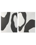 Cuadro Home ESPRIT Blanco Azul marino Moderno Urbano 140 x 3 x 180 cm (2 Unidades)