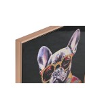 Cadre Home ESPRIT Bleu Rouge Animal Laqué 52,5 x 2,8 x 72,5 cm (4 Unités)