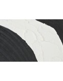 Cuadro Home ESPRIT Blanco Negro Abstracto 103 x 4,3 x 143 cm (2 Unidades)