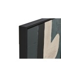 Cuadro Home ESPRIT Negro Verde Urbano 83 x 3,5 x 123 cm (2 Unidades)