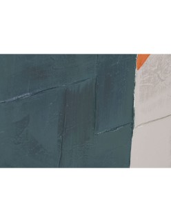 Cuadro Home ESPRIT Negro Verde Urbano 83 x 3,5 x 123 cm (2 Unidades)