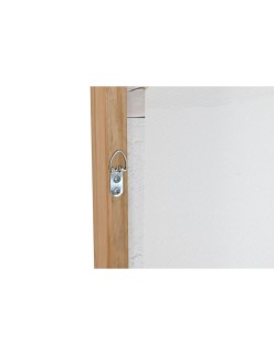 Cuadro Home ESPRIT Marrón Negro Beige Abstracto 123 x 4,3 x 123 cm (2 Unidades)