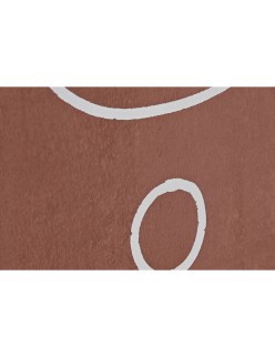Cuadro Home ESPRIT Beige Terracota Abstracto 83 x 4,3 x 123 cm (2 Unidades)