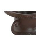 Jarrón Home ESPRIT Marrón Hierro 41 x 41 x 36 cm