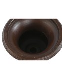 Jarrón Home ESPRIT Marrón Hierro 41 x 41 x 36 cm