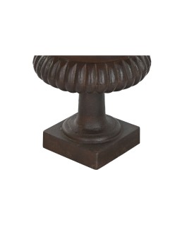 Jarrón Home ESPRIT Marrón Hierro 45 x 45 x 40 cm