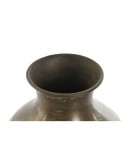 Vase Home ESPRIT Vert Aluminium 18 x 18 x 30 cm