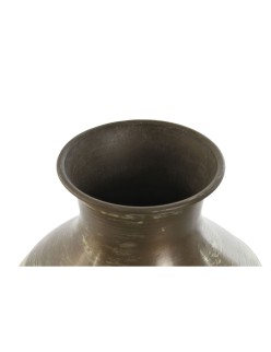 Vase Home ESPRIT Vert Aluminium 18 x 18 x 30 cm