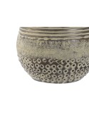 Vaso Home ESPRIT Verde Alluminio 18 x 18 x 30 cm