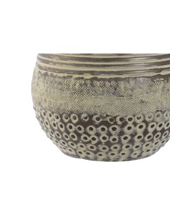 Vase Home ESPRIT Vert Aluminium 18 x 18 x 30 cm