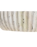 Jarrón Home ESPRIT Blanco Magnesio 36 x 36 x 26 cm