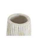 Jarrón Home ESPRIT Blanco Magnesio 28 x 28 x 53 cm