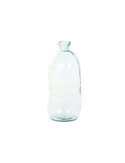 Jarrón Home ESPRIT Transparente Cristal reciclado 34 x 34 x 73 cm